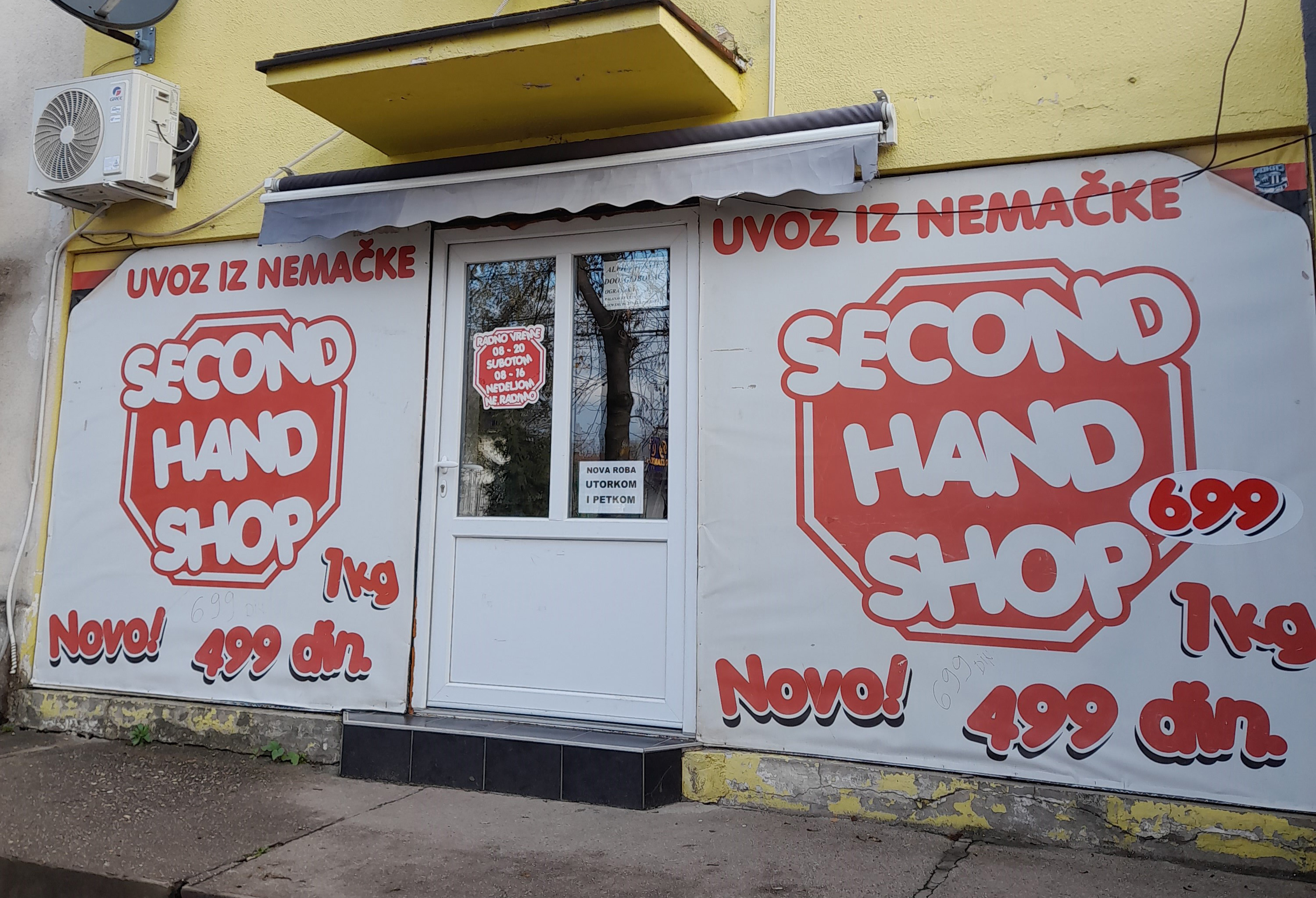 Alpha textil Second hand shop | Smederevska palanka | Palanačke čete 46